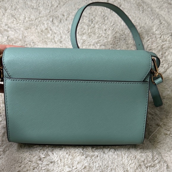 Tory Burch Jitney Green Emerson Combo Crossbody Bag - Picture 4 of 9